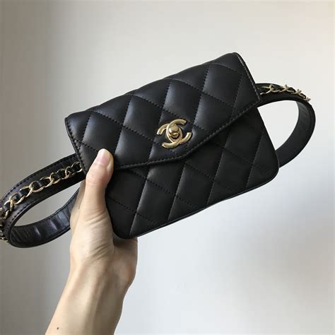 chanel quilted purse belt|original quilted chanel bag.